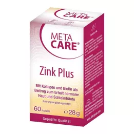 META-CARE Κάψουλες ψευδαργύρου+, 60 κάψουλες