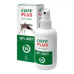 CARE PLUS Σπρέι κατά των εντόμων Deet 50%, 200 ml
