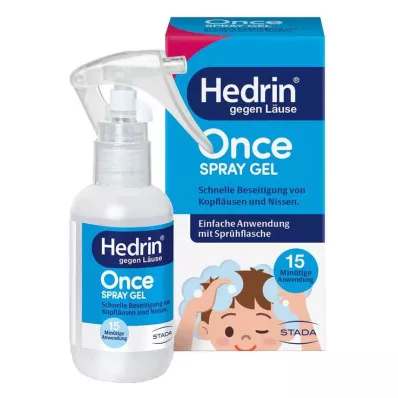 HEDRIN Once Spray Gel, 60 ml