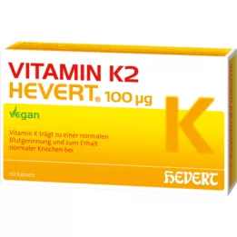 VITAMIN K2 HEVERT κάψουλες 100 μg, 60 τεμάχια