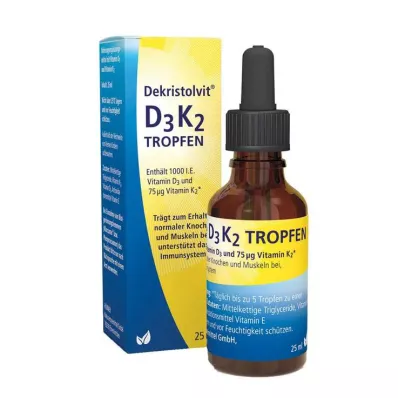 DEKRISTOLVIT Σταγόνες D3K2, 25 ml