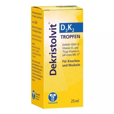 DEKRISTOLVIT Σταγόνες D3K2, 25 ml