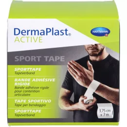DERMAPLAST Active Sport Tape 3.75 cmx7 m λευκό, 1 τεμάχιο