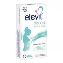 ELEVIT 3 μαλακές κάψουλες γαλουχίας, 30 τεμάχια