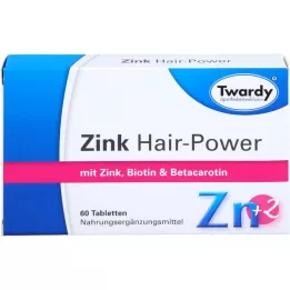 ZINK HAIR-Δισκία ισχύος, 60 κάψουλες