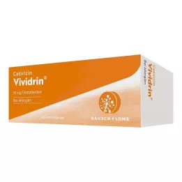 CETIRIZIN Vividrin 10 mg επικαλυμμένα με λεπτό υμένιο δισκία, 100 τεμάχια