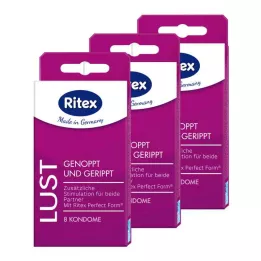 RITEX Δέσμη προφυλακτικών Lust, 24 τεμάχια