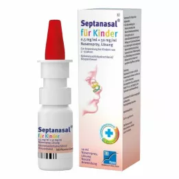 SEPTANASAL για παιδιά 0,5 mg/ml + 50 mg/ml ρινικό σπρέι, 10 ml