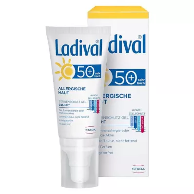 LADIVAL Gel για το αλλεργικό δέρμα LSF 50+, 50 ml