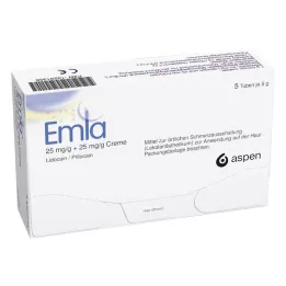 EMLA 25 mg/g + 25 mg/g κρέμα + 12 επιθέματα Tegaderm, 5X5 g
