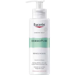 EUCERIN DermoPure Gel καθαρισμού, 200 ml
