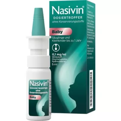 NASIVIN Δοσομετρικό σταγονόμετρο o.Cons.Baby, 5 ml