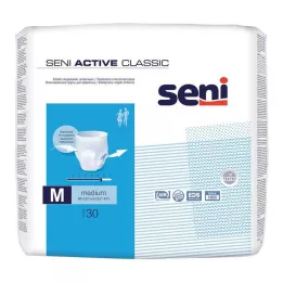 SENI Σλιπ ακράτειας Active Classic μιας χρήσης M, 30 τεμάχια