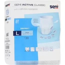SENI Σλιπ ακράτειας Active Classic μιας χρήσης L, 30 τεμάχια