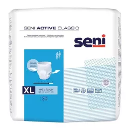 SENI Σλιπ ακράτειας Active Classic μιας χρήσης XL, 30 τεμάχια