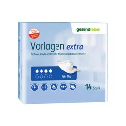 GESUND LEBEN Ανδρικά επιπλέον μαξιλαράκια, 10 τεμάχια