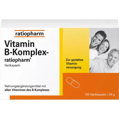 VITAMIN B-KOMPLEX-ratiopharm Κάψουλες, 120 κάψουλες