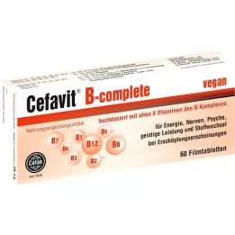 CEFAVIT B-complete επικαλυμμένα με λεπτό υμένιο δισκία, 60 τεμάχια