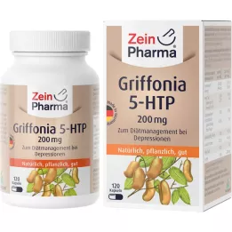 GRIFFONIA 5-HTP κάψουλες των 200 mg, 120 τεμάχια