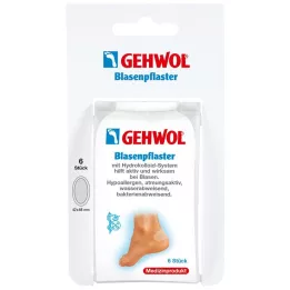 GEHWOL Επιθέματα για φουσκάλες μεγάλα, 6 τεμάχια