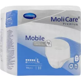 MOLICARE Premium Mobile 6 σταγόνες μέγεθος L, 14 τεμάχια