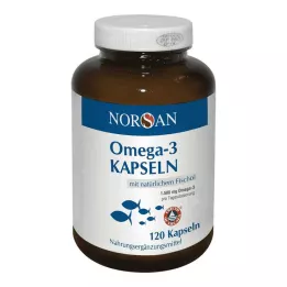 NORSAN Ωμέγα-3 κάψουλες, 120 κάψουλες