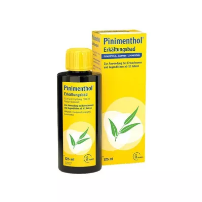 PINIMENTHOL Κρύο λουτρό από 12 ετών, 125 ml
