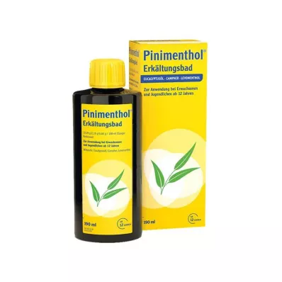 PINIMENTHOL Κρύο λουτρό από 12 ετών, 190 ml
