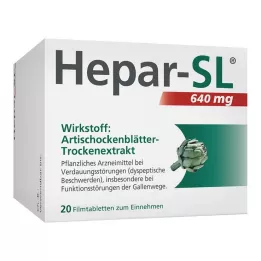 HEPAR-SL 640 mg επικαλυμμένα με λεπτό υμένιο δισκία, 20 τεμάχια