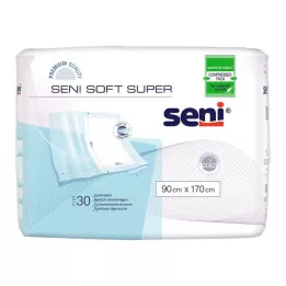 SENI Μαλακό μαξιλάρι προστασίας κρεβατιού Super 90x170 cm, 30 τεμάχια