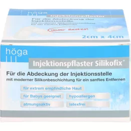 INJEKTIONSPFLASTER Silikofix 2x4 cm Höga, 100 τεμάχια