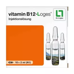 VITAMIN B12-LOGES Ενέσιμο διάλυμα σε αμπούλες, 10X2 ml