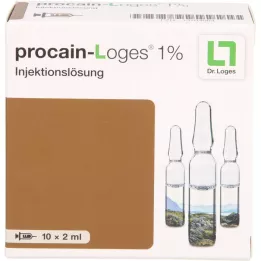 PROCAIN-Loges 1% ενέσιμο διάλυμα για αμπούλες, 10X2 ml