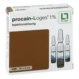PROCAIN-Loges 1% ενέσιμο διάλυμα για αμπούλες, 10X2 ml