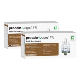 PROCAIN-Loges 1% ενέσιμο διάλυμα για αμπούλες, 100X2 ml