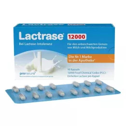 LACTRASE 12.000 FCC Κάψουλες, 90 τεμάχια