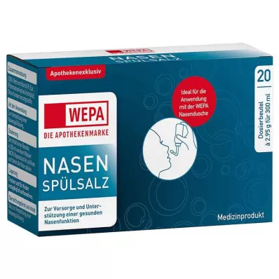 WEPA Αλάτι ρινικού ξεπλύματος, 60X2,95 g