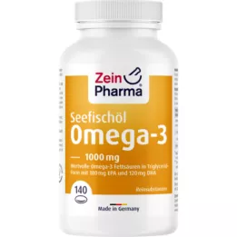 OMEGA-3 κάψουλες μαλακού ιχθυελαίου 1000 mg υψηλής δόσης, 140 τεμάχια