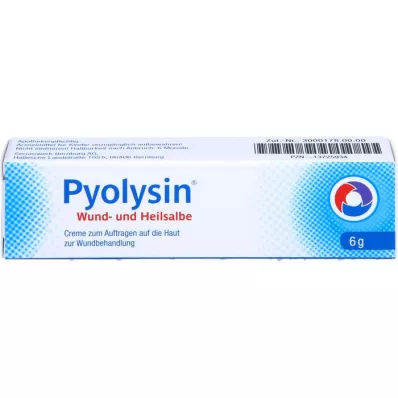 PYOLYSIN Αλοιφή πληγών και επούλωσης, 6 g