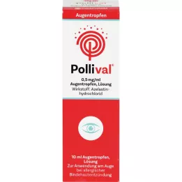 POLLIVAL Διάλυμα οφθαλμικών σταγόνων 0,5 mg/ml, 10 ml