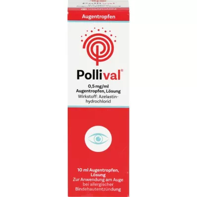 POLLIVAL Διάλυμα οφθαλμικών σταγόνων 0,5 mg/ml, 10 ml