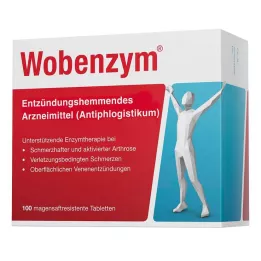 Wobenzym γαστροανθεκτικά δισκία, 100 τεμ