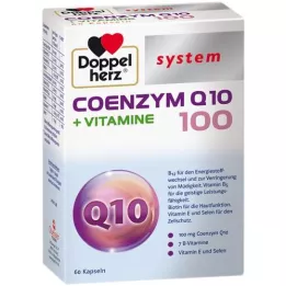 DOPPELHERZ Συνένζυμο Q10 100+Βιταμίνες σύστημα κάψουλες, 60 κάψουλες