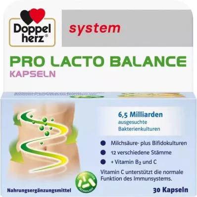 DOPPELHERZ Κάψουλες συστήματος Pro Lacto Balance, 30 τεμάχια