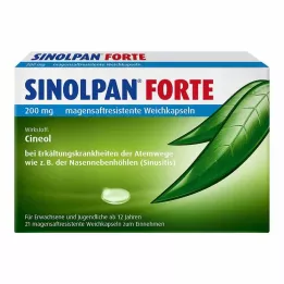 SINOLPAN forte 200 mg μαλακά καψάκια με εντερική επικάλυψη, 21 τεμάχια