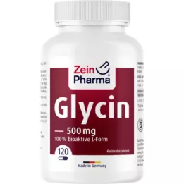 GLYCIN 500 mg σε φυτικές.HPMC κάψουλες ZeinPharma, 120 κάψουλες