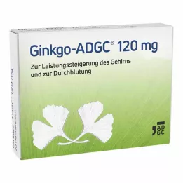 Ginkgo ADGC 120 mg επικαλυμμένα με λεπτό υμένιο δισκία, 20 τεμ