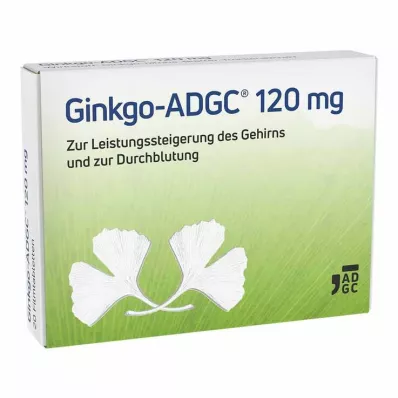 Ginkgo ADGC 120 mg επικαλυμμένα με λεπτό υμένιο δισκία, 20 τεμ