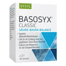 BASOSYX Κλασικά δισκία Syxyl, 140 τεμάχια