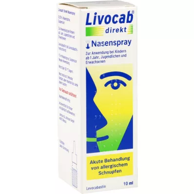 LIVOCAB Άμεσο ρινικό σπρέι, 10 ml